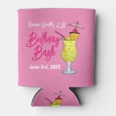 Piña Colada Puerto Ricaanse ananas cocktail party Blikjeskoeler (Voorkant)