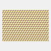 Piña Colada Puerto Rico Cocktail Pineapple Coconut Inpakpapier Vel (Voorkant 3)