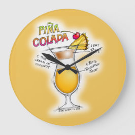 PINA COLADA RECEPT COCKTAIL KUNST GROTE KLOK