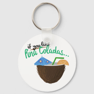 Pina Colada Sleutelhanger