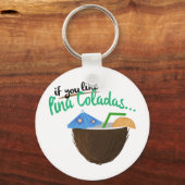 Pina Colada Sleutelhanger (Voorkant)
