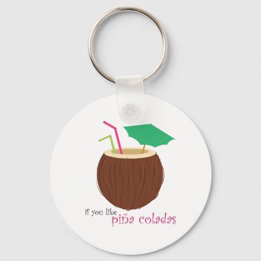 Pina Colada Sleutelhanger (Voorkant)