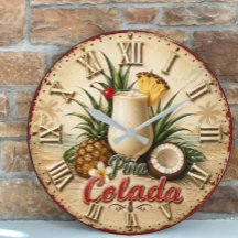 Piña Colada Tropical Beach Cocktail Summer Bar 