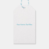 Piña Colada Tropical Wedding Vrijgezellenfeest Cadeaulabel (Achterkant)