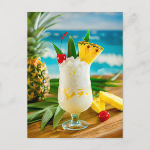 Pina Colada – Tropische klassieker Feestdagenkaart