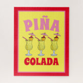 Pina Piña Colada Puerto Rican Pineapple Cocktail Legpuzzel (Verticaal)