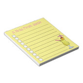 Pina Piña Colada Puerto Rican Pineapple Cocktail Notitieblok (Schuin)