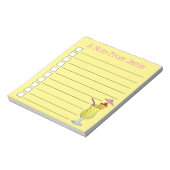 Pina Piña Colada Puerto Rican Pineapple Cocktail Notitieblok (Linkerzijde)