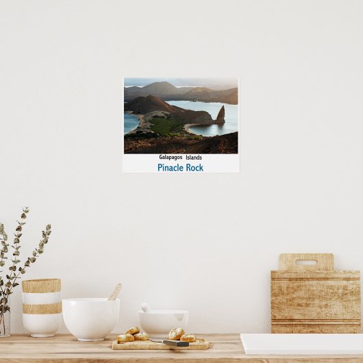 Pinacle Rock Poster (Keuken)