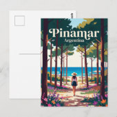 Pinamar Argentinië Briefkaart (Voorkant / Achterkant)