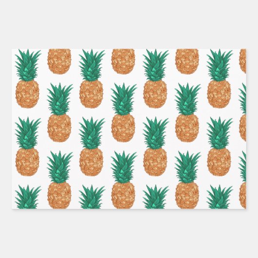 Pinappels Inpakpapier Vel (Voorkant)