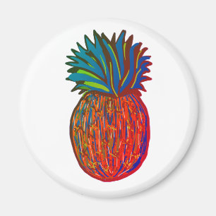 Pinapple standaard, 2¼ inch cirkel magneet