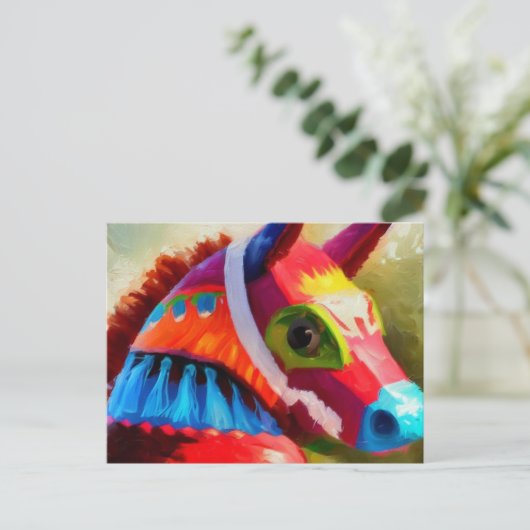 Pinata 1 briefkaart (Staand voorkant)