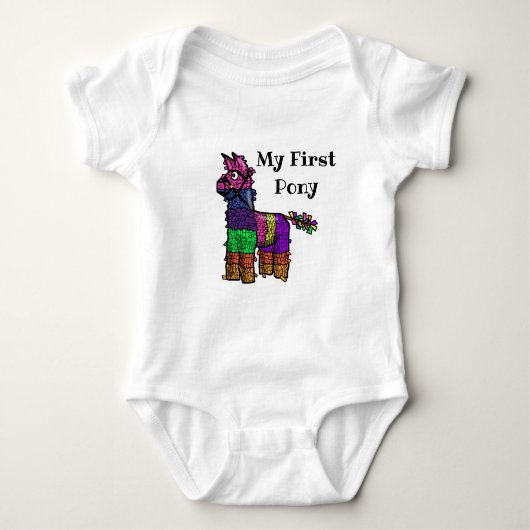 Pinata Baby Sleeper - Mijn eerste Pony Romper (Voorkant)