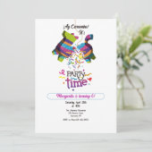 Piñata Party Kaart (Staand voorkant)