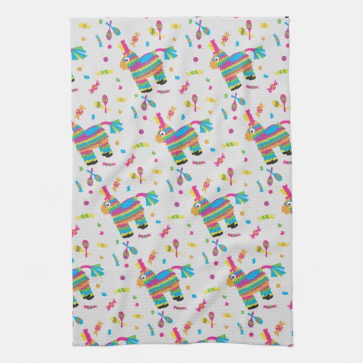 Pinata Party Kitchen Towel Theedoek (Verticaal)