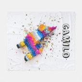 Pinata - persoonlijke banket fleece deken (Voorkant (Horizontaal))