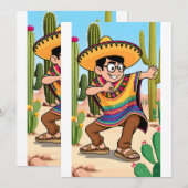 Pinata Plezier Feestkaart Kaart (Voorkant / Achterkant)