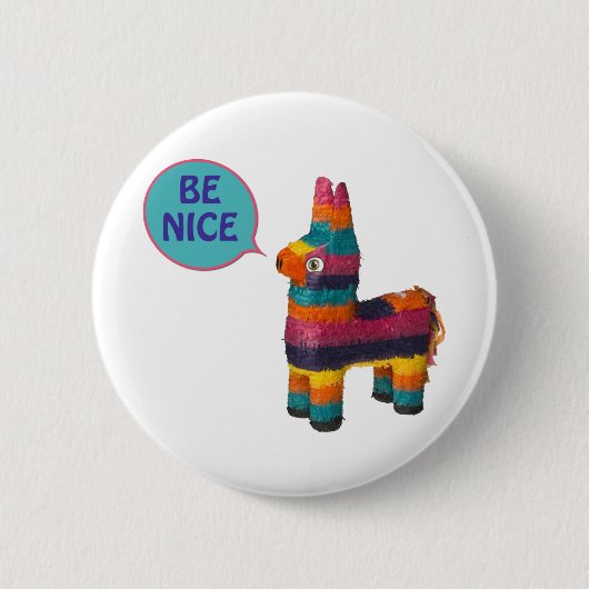 Piñata Ronde Button 5,7 Cm (Voorkant)