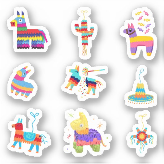 Pinata Stickers (Voorkant)