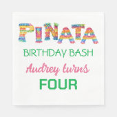 Pinata Verjaardagsfeest Servet (Voorkant)