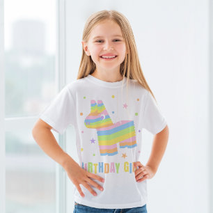 Piñata Verjaardagsmeisje Eregast T-shirt