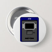 Pinautomaat knop ronde button 7,6 cm (Voorkant /achterkant)