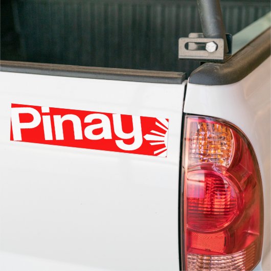 Pinay Bumpersticker (Op Truck)