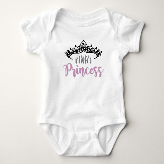 Pinay Princess met Tiara Romper (Voorkant)