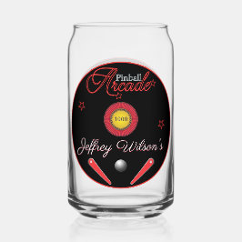 Pinball Arcade Drinkware Bier Blikvorm Glas