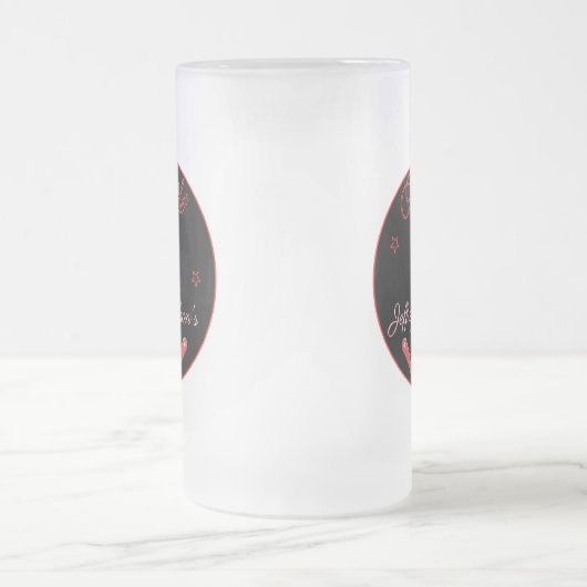 Pinball Arcade Drinkware Frosted Bierglas Mok (Center)