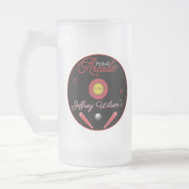 Pinball Arcade Drinkware Frosted Bierglas Mok