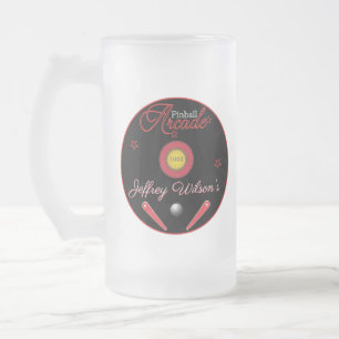 Pinball Arcade Drinkware Frosted Bierglas Mok