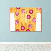 Pinball Canvas Print (Insitu (Houten vloer))