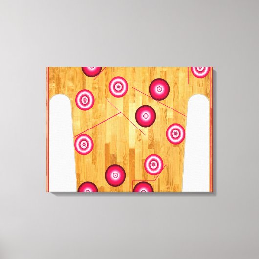 Pinball Canvas Print (Voorkant)