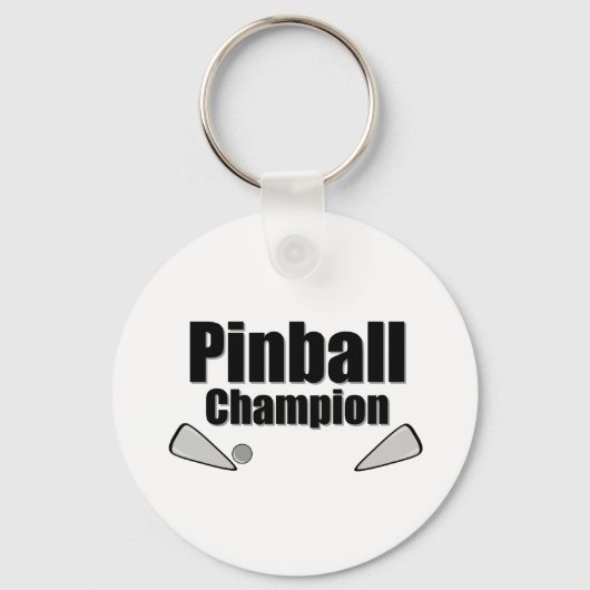 Pinball Champion Sleutelhanger (Voorkant)