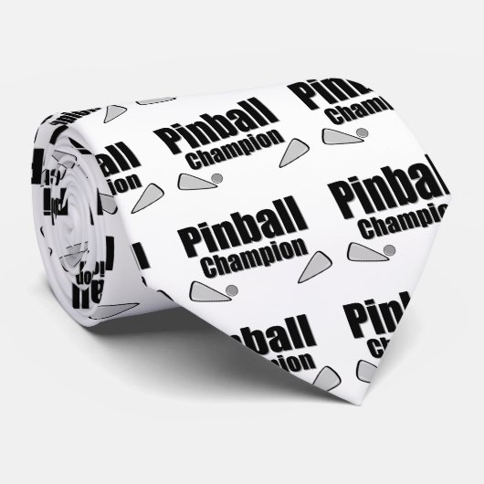 Pinball Champion Stropdas (Opgerold)