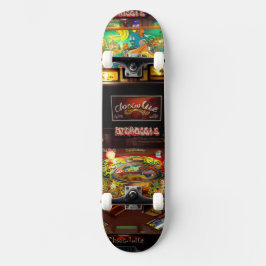Pinball "Chocolate Cafe Brun" Persoonlijk Skateboard