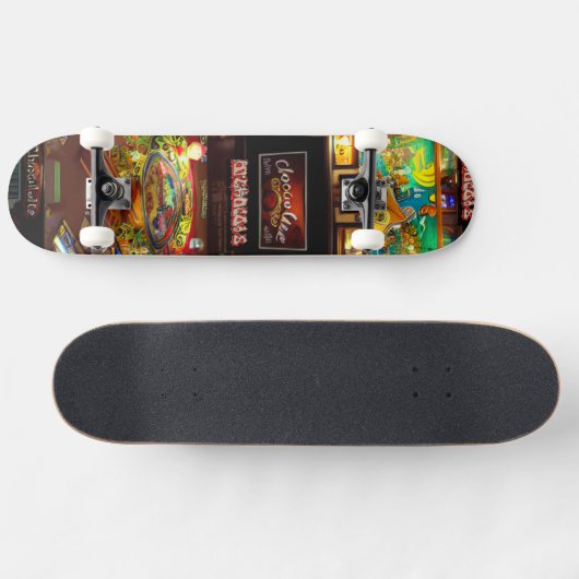 Pinball "Chocolate Cafe Brun" Persoonlijk Skateboard (Horizontaal)