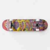Pinball "Court Jester Yellow" Persoonlijk Skateboard (Horizontaal)