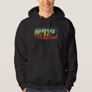  Pinball Evolution Pinball Player Retro Hoodie