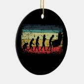  Pinball Evolution Pinball Player Retro Keramisch Ornament (Rechts)