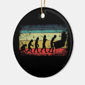  Pinball Evolution Pinball Player Retro Keramisch Ornament (Links)