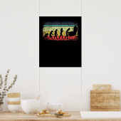 Pinball Evolution Pinball Player Retro Poster (Keuken)