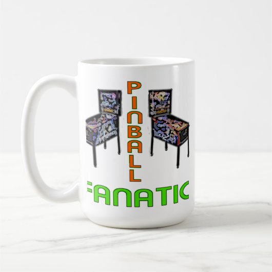 Pinball Fanatic Koffiemok (Links)