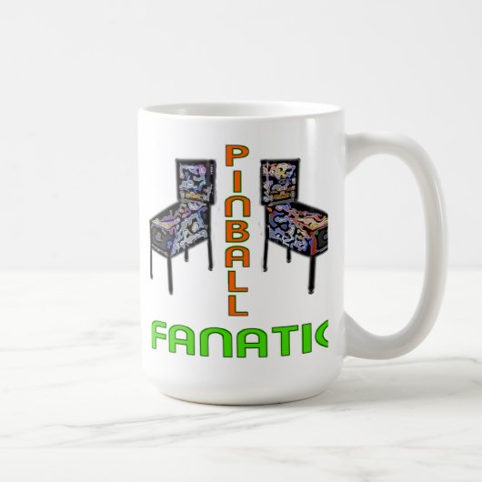 Pinball Fanatic Koffiemok (Rechts)