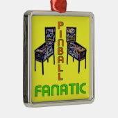 Pinball Fanatic Metalen Ornament (Rechts)