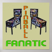Pinball Fanatic Poster (Voorkant)