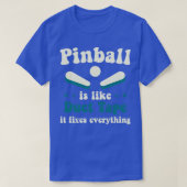 Pinball Fixes Alles Arcade Grappig spel T-shirt (Design voorkant)