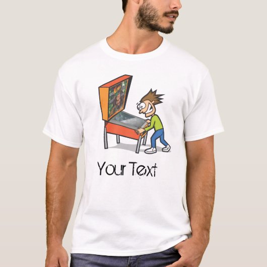 Pinball guy t-shirt (Voorkant)